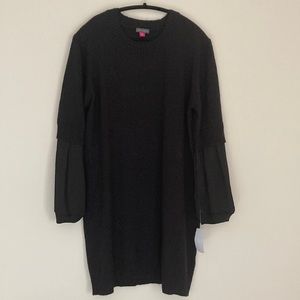 NWT Vince Camuto Black Sweater Dress